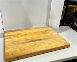 Boos Blocks butcher block cutting board 2 x 24 x 18 in