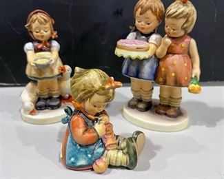 Hummel figurines (3)