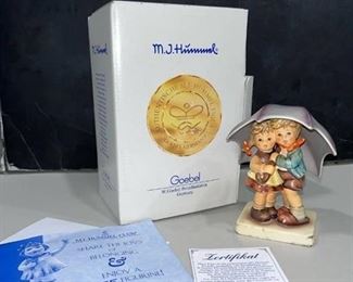 Hummel #1194 Sauwetter Sunshower figurine with box