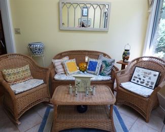 Wicker Sunroom furniture