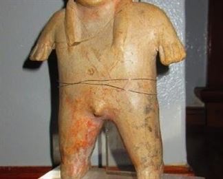Pre Columbian Male Effigy 