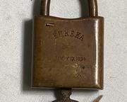 wantique padlock with key1911 t
