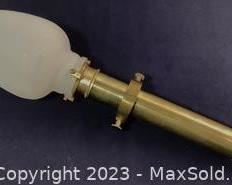 wvintage brass sailboat candle lamp2061 t