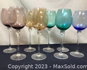 wstemmed glassware from bombay company1851 t