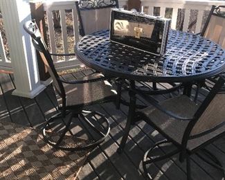 Items Located On The Back Porch