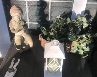 Items Located On The Back Porch