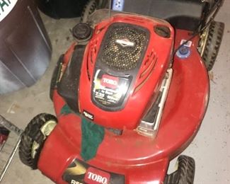 Items Located In The Garage