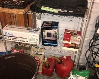 Items Located In The Garage