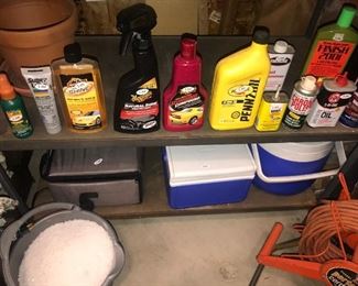Items Located In The Garage