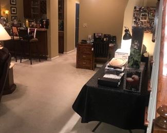Items Located In The Lower Level Family Room