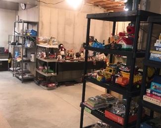 Items Located In The Unfinished Lower Level