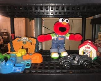 Items Located In The Unfinished Lower Level