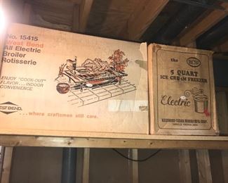 Items Located In The Unfinished Lower Level