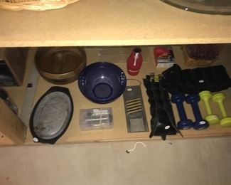 Items Located In The Unfinished Lower Level