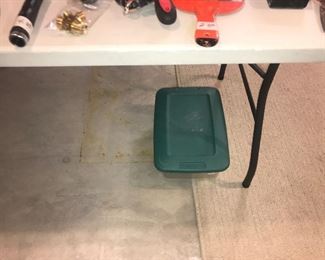 Items Located In The Unfinished Lower Level