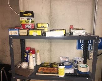 Items Located In The Unfinished Lower Level
