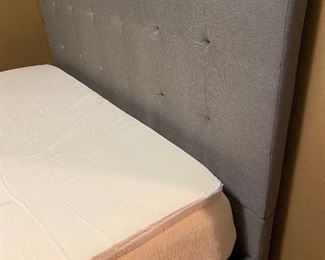 Contemporary queen bed