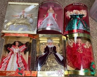 Holiday Barbies