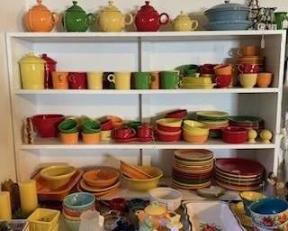 Large collection of Home Laughlin "Fiesta"