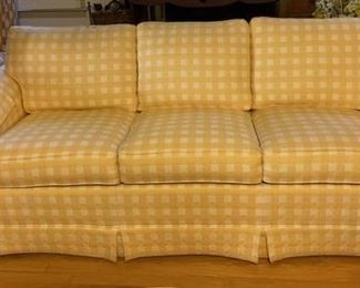 Beautifully upholstered sleeper sofa