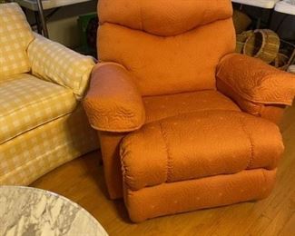 One of two recliners