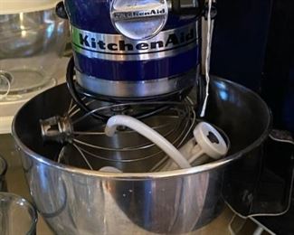 KitchenAid mixer, as well as, many other small appliances 