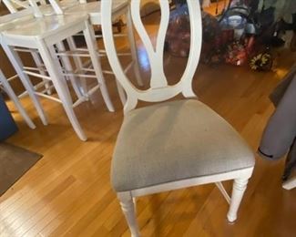 Ten Lexington dining chairs in "nutmeg"