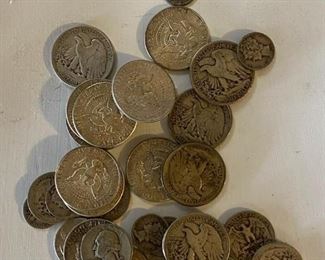 Silver coins