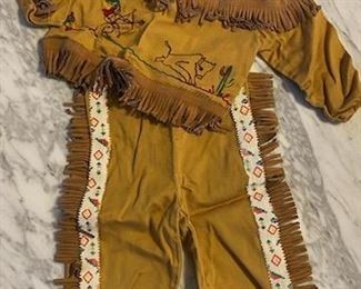 Antique Native American child's clothing