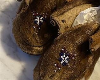 Child's sealskin shoes