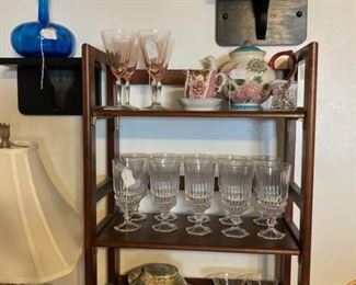 Ten Fostoria "Heritage" clear ice teas