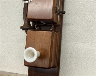 rare Viaduct antique wall telephone
