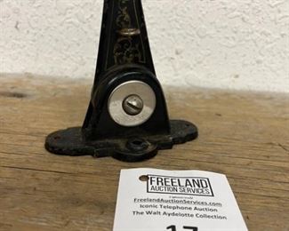 Wilhelm telephone Co. cast iron receiver