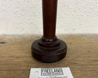 early 1880s wooden telephone receiver