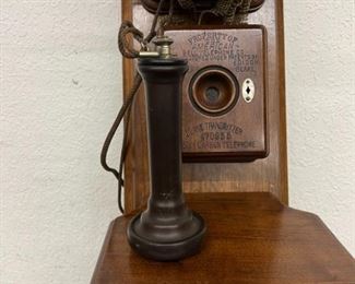 early 3 box wall telephone