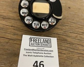 1930s Western Electric 3 inch 4H telephone dial