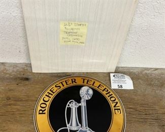 Rochester Telephone Corporation decal