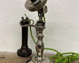 rare San Francisco Western Electric candlestick telephone