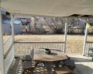 9 pc picnic table set