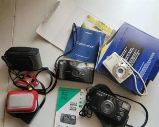 Cameras for Sale!  Fuji, Canon & Sony