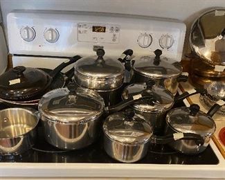 Vintage Farberware cookware 1955