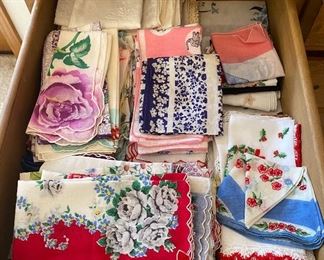 Vintage hankie collection