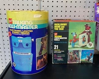 c.1970's GAF Talking View-Master with 6 Vintage Reels 