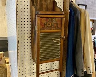 c.1900-1950 DUBL HANDI Columbus Washboard Co. Cabinet 