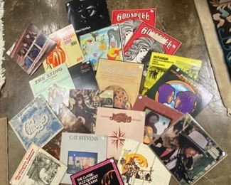 Vintage Record Albums: Chicago, Dylan, Cat Stevens, and many more