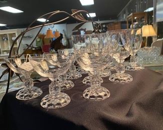 Vintage Crystal Stemware 