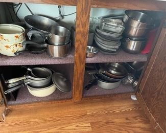 . . . looks like Farberware pots and pans