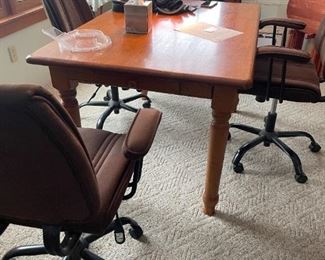 . . . a practical kitchen table and chairs