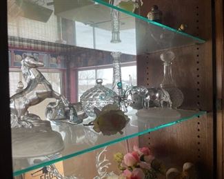. . . decanter, horse, candy dish