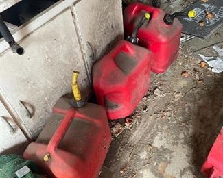 . . . .gas cans